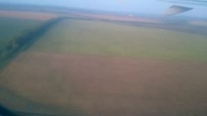 Взлет самолёта - аэропорт Уфа