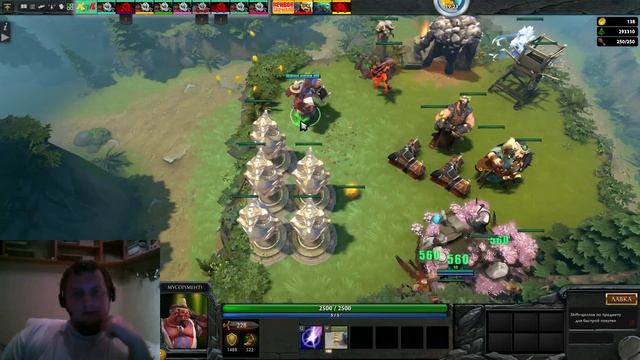 Играем с RiotMaker #70 ( Dota 2, пользовательские карты Петросяны) смотреть онлайн