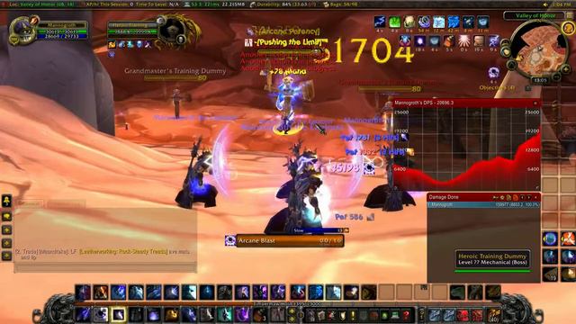 WoW Arcane Mage dps 4.0.3 (30K) Mannogroth- Azjol Nerub смотреть онлайн