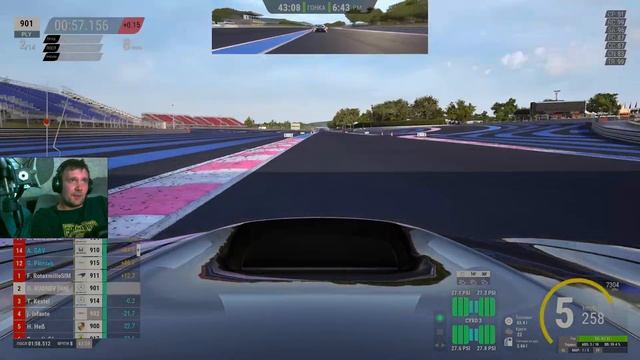 Поль Рикар (Circuit Paul Ricard) ACC Компетишн на пару с NoMad смотреть онлайн