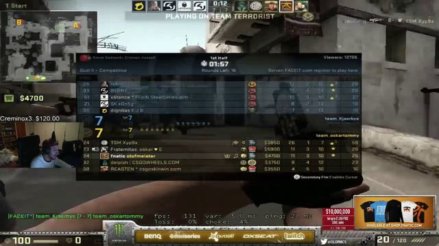 Olofmeister Faceit Pro League #67 - Xyp9x,oskar,Delpish,REASTEN ( 2015 09 23 ) смотреть онлайн