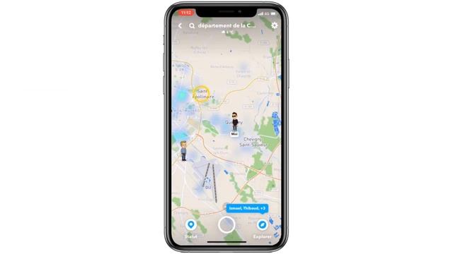 Comment voir qui regarde notre localisation Snap смотреть онлайн
