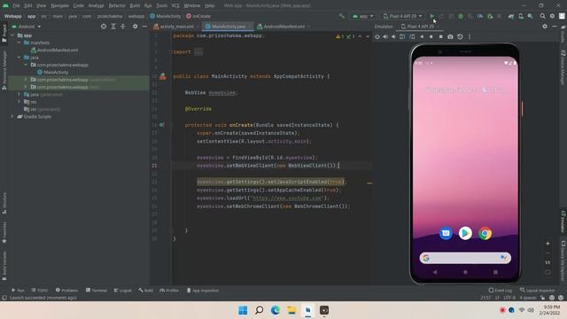 Webview redirecting in browser instead of running in the app you made смотреть онлайн