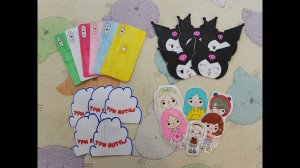 DIY?Распаковка бумажных сюрпризов?Куроми?Тока Бока?