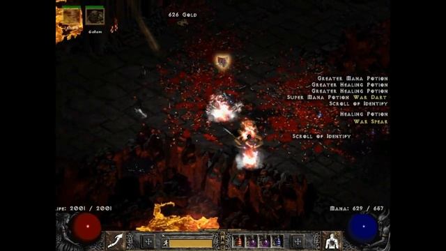 Diablo 2 ExplosionMancer in action смотреть онлайн