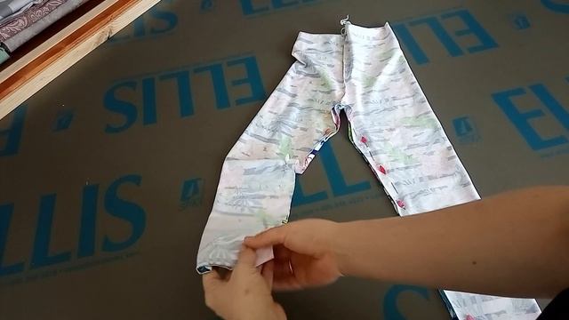 Как сшить детские лосины (леггинсы) за 20 минут. МК по пошиву трикотажных лосин. смотреть онлайн