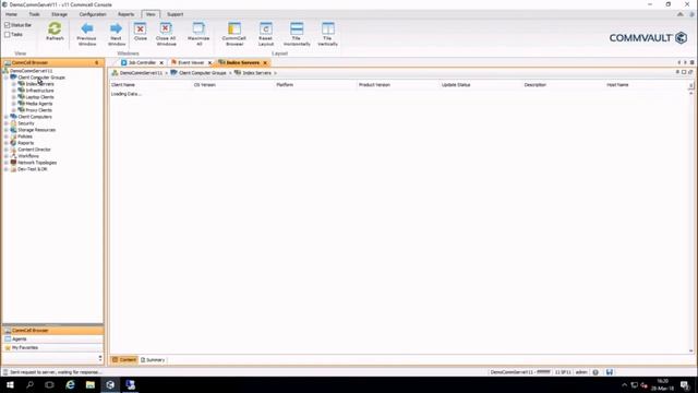 Tutorial - Commvault Windows File System iData Agent push install and backup configuration смотреть онлайн