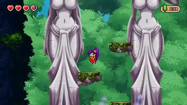 Shantae and the Pirate's Curse - Saliva Island statues puzzle смотреть онлайн