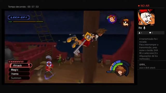 Kingdom Hearts Kingdom Key Only Proud Mode All Worlds - Hook and The Man That Can't Travel Atlantic смотреть онлайн