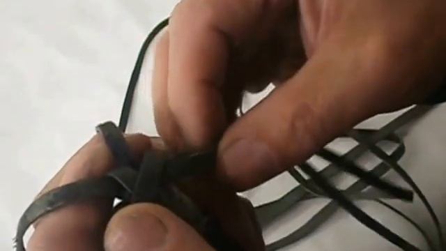 Плетение граненного узла. Часть 1. смотреть онлайн