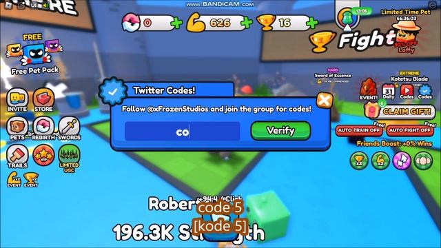 *NEW UPDATE CODES* [BOSS] Pull A Sword ROBLOX | ALL CODES | SEPTEMBER 25, 2023