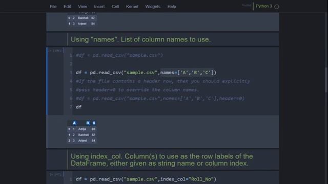 Pandas DataFrame PT-3 || Creating DataFrame using CSV || CLASS 12 Informatics Practices смотреть онлайн
