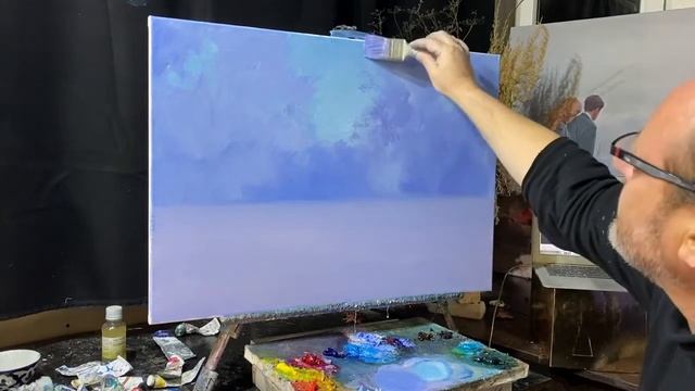 Видео урок  Зимний сюр   Художник Игорь Сахаров