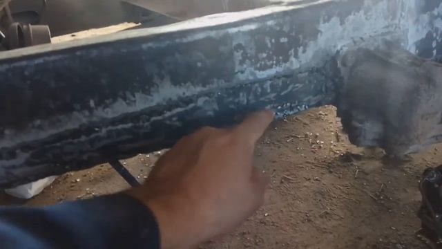 УАЗ 3303 вторая жизнь, ЧАСТЬ 2 (ремонт рамы) смотреть онлайн