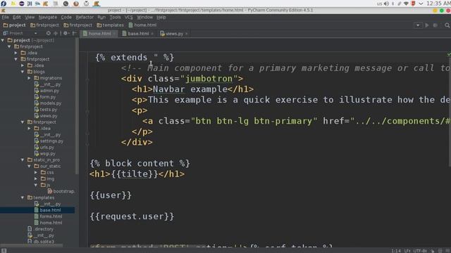 58 Python Web Django Bootstrap تنصيب واعداد بوتستراب смотреть онлайн