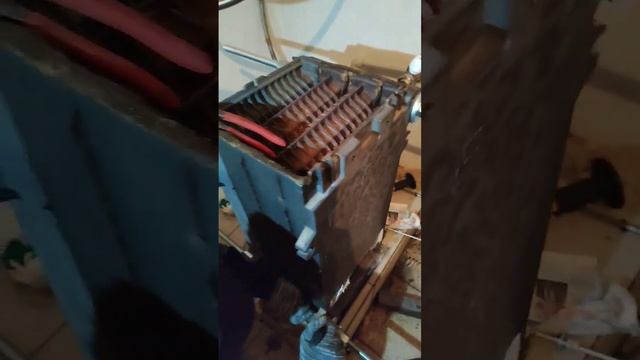 Замена секции чугунного котла. Заказать 8-925-367-02-83 Domsogreem.ru смотреть онлайн