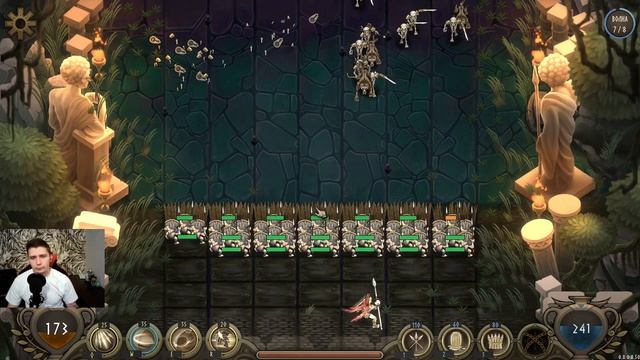 Legendary Hoplite. В стиле plants vs zombies. Греческая мифология. Управление армией. [Demo Control смотреть онлайн