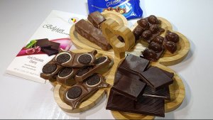 АСМР Шоколадный💝распаковываю и раскладываю шоколадки для вашего удовлетворения 🎂🧁🍧
