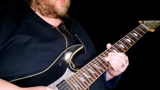 A few licks on the Ibanez UV777 смотреть онлайн
