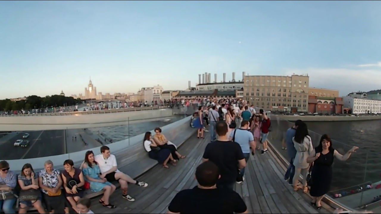 24 06 2018 Москва Парк Зарядье Moscow Park Zaryadye 360 смотреть онлайн
