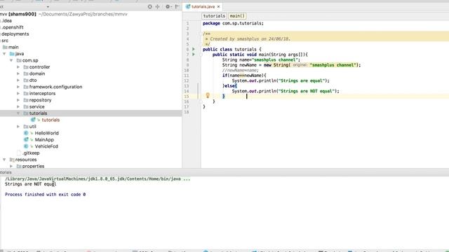 How can we compare strings in Java? смотреть онлайн