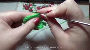 Прихватка «Клубничка»- вязание крючком - ЧАСТЬ 2