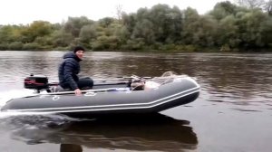 Лодка ПВХ Аква 3400 с мотором HDX 5 л. с.