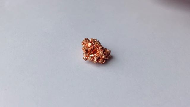 Copper metal crystal grown at home смотреть онлайн