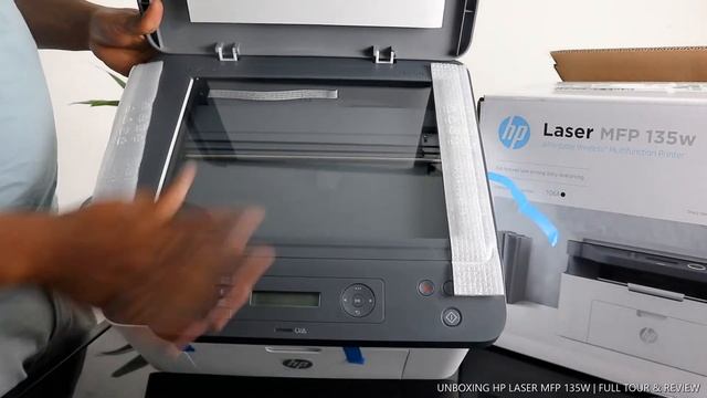UNBOXING HP LASER MFP 135 W | FULL TOUR & REVIEW смотреть онлайн