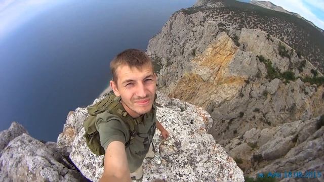 красота России , мыс Айя, затерянный мир , Крым 2015 смотреть онлайн