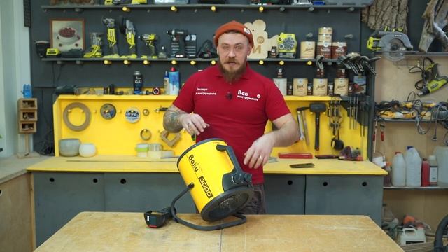 Обзор электрической тепловой пушки Ballu BHP-P2-3 смотреть онлайн