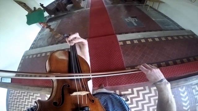 Max Baillie violin: Gopro Bach Chaconne смотреть онлайн
