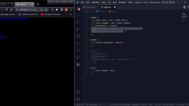 Front end website HTML - CSS смотреть онлайн