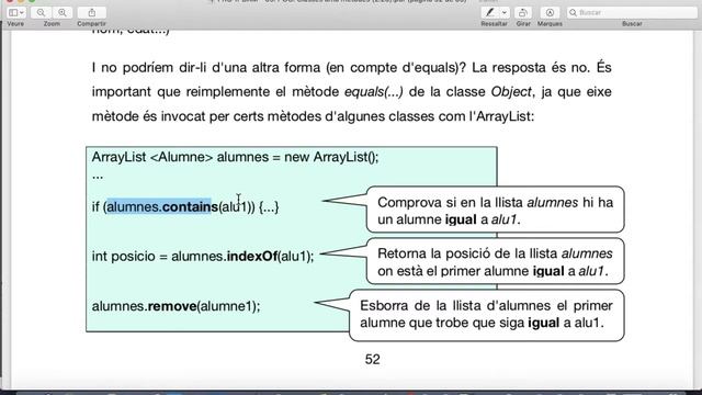 PRG 2020 casa 27. Atributs i mètodes estàtics. Mètodes toString, equals, clone. La classe ArrayList смотреть онлайн