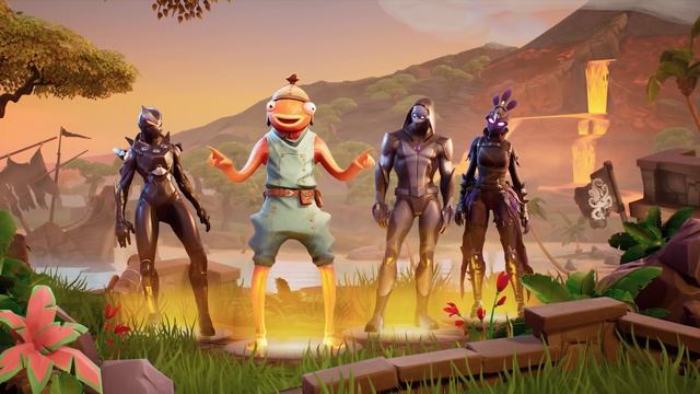 TEAM OUTFIT - FORTNITE BLOCK PARTY SHORT смотреть онлайн