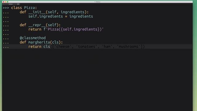 Method Types in Python OOP: @classmethod, @staticmethod, and Instance Methods смотреть онлайн