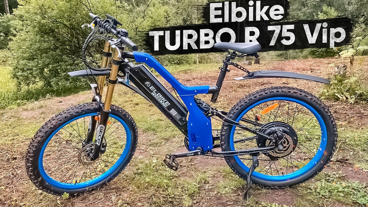 БЫСТРЫЙ ЭЛЕКТРОВЕЛОСИПЕД С ЭНДУРО - ДНК | Обзор электровелосипеда Elbike TURBO R-75 VIP