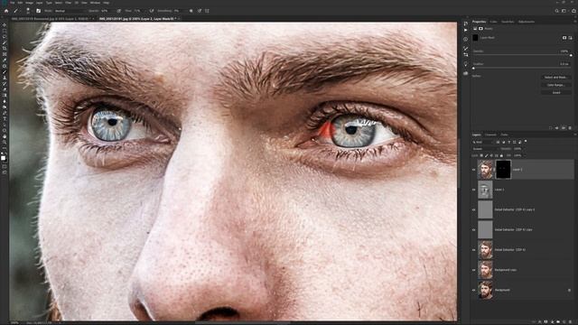 Уроки Фотошопа / Мужской портрет в стиле журнала Esquire ? Speed Art смотреть онлайн