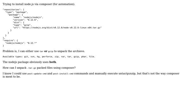 Composer Install .tar.gz смотреть онлайн