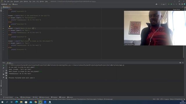 COME CODE A PYTHON QUIZ GAME WITH ME смотреть онлайн