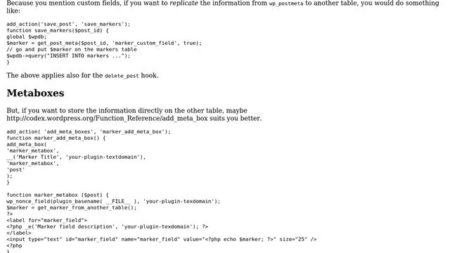 Wordpress: Custom Post Type with Input fields to seperate table on database. (2 Solutions!!) смотреть онлайн