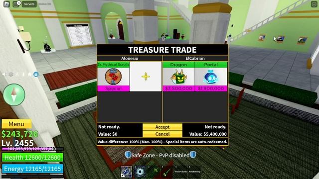 НА ЧТО Я ЗАТРЕЙДИЛ МИФИЧЕСКИЕ СВИТКИ В БЛОКС ФРУТС