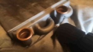 Колхозный ремонт забитого битермического теплообменника газового котла Ferroli