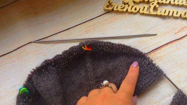 Реглан сверху без расчетов Кардиган спицами Секреты вязания смотреть онлайн