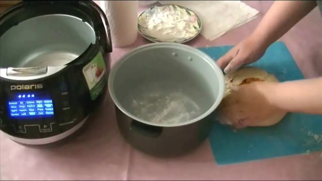 ПИРОГ С КАПУСТОЙ дрожжевой.(выпечка в мультиварке) смотреть онлайн