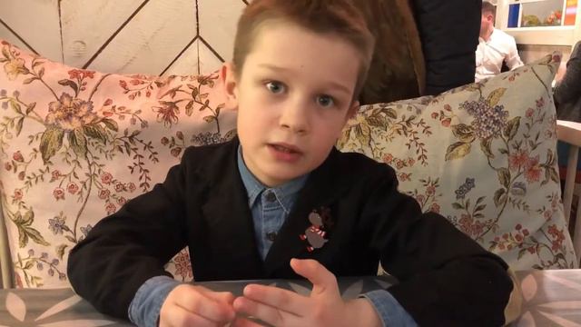 Поздравление с 8 марта. Для девушек. Поздравление от Егора Happy_kids смотреть онлайн