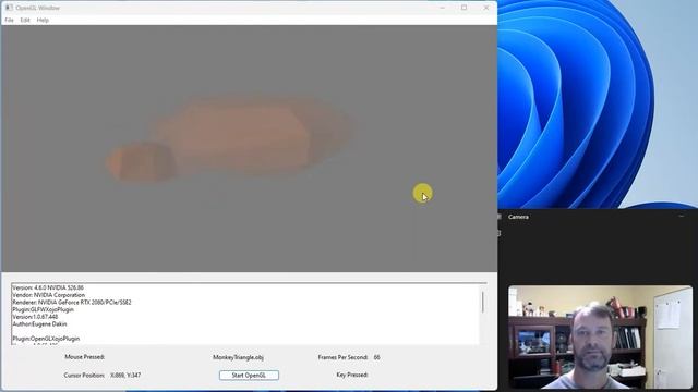OpenGL 2.1 teaser video for drawing graphics with plugins on Windows 11 with Xojo смотреть онлайн