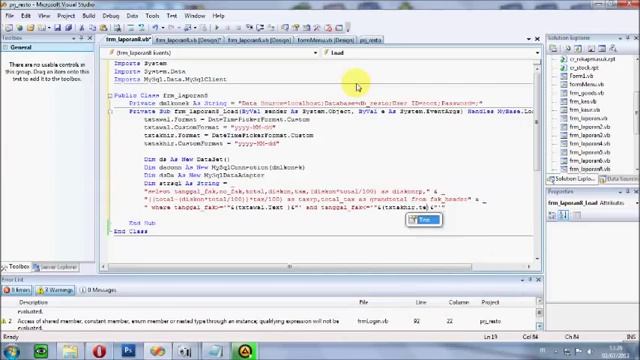 Crystal Report Menggunakan VB. Net dan MySql смотреть онлайн