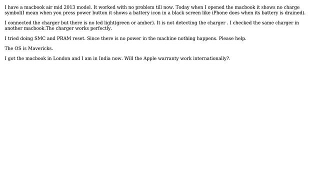 Apple: Macbook Air mid 2013 not charging смотреть онлайн