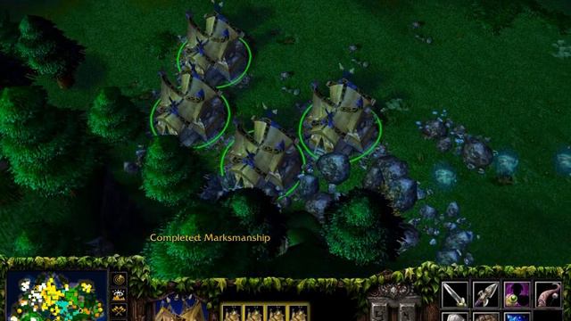 Warcraft 3: Siege Of Quel'thalas 02 - (Sylvanas Ranger Corps) - Custom Gameplay